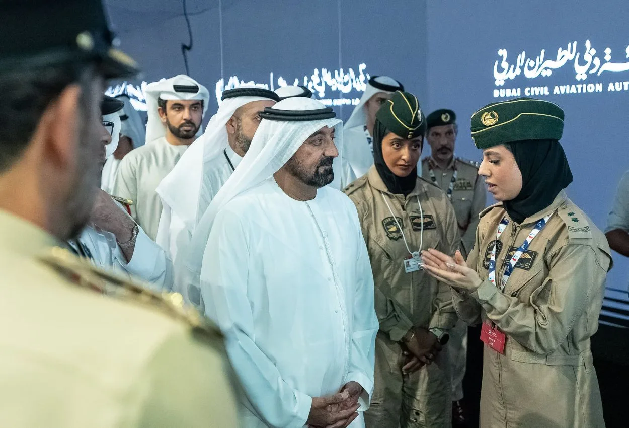 Sheikh Ahmed launches new system to prevent aircraft crashes