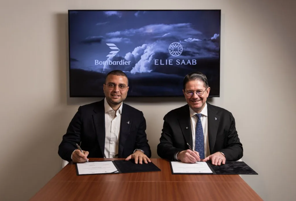 Bombardier and ELIE SAAB Announce Exclusive Collaboration to Create Uniquely Elegant Global 8000 Interior Design