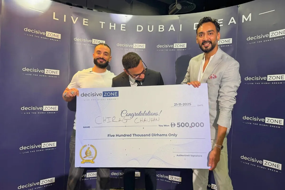 Decisive Zone Unveils Winner of Massive AED 500,000 Business Prize