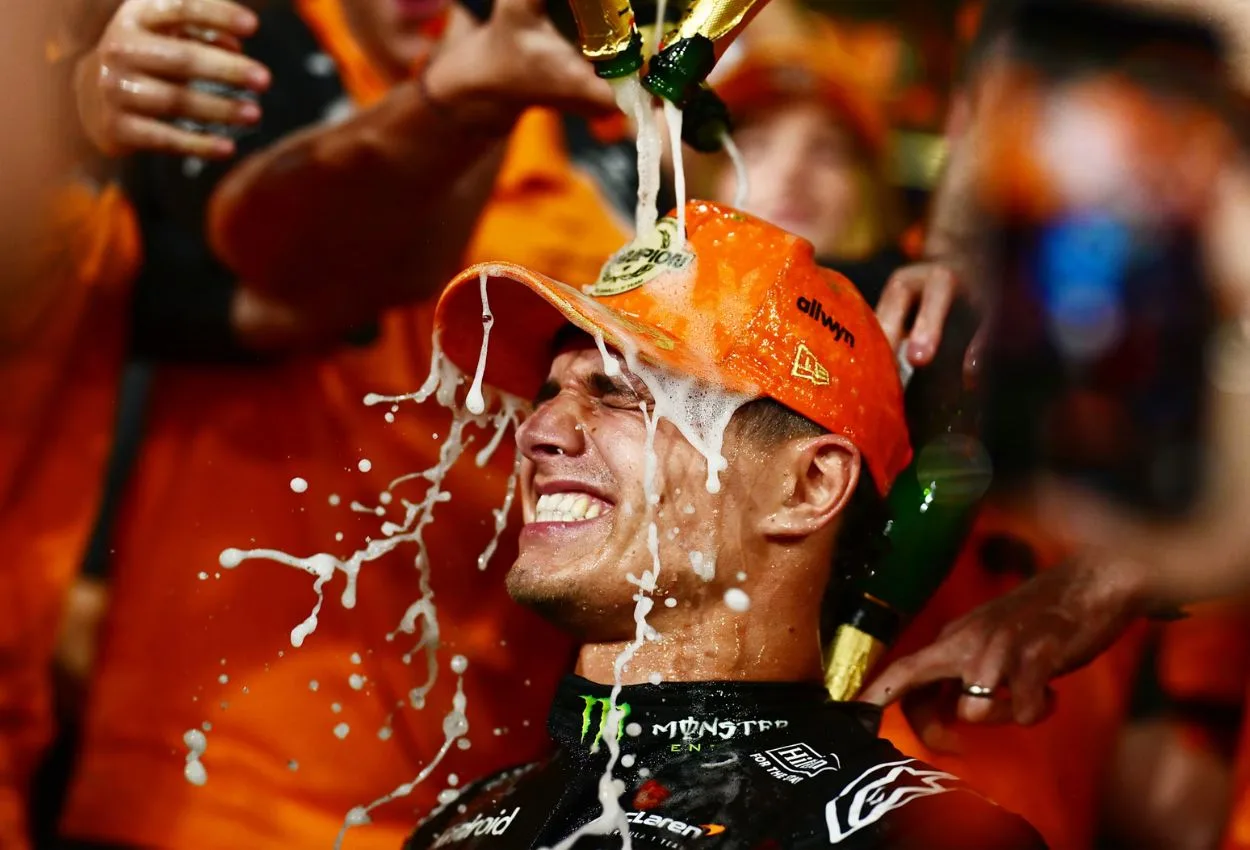 Lando Norris wins first F1 world championship at Abu Dhabi Grand Prix 2025