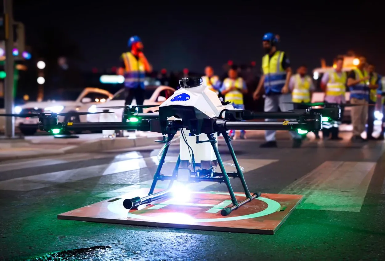 Dubai RTA tests drones to clean traffic signals in cost-cutting pilot programme