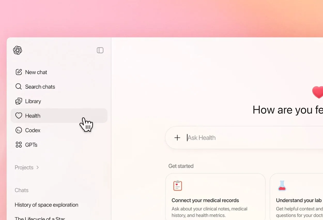 OpenAI launches new ChatGPT health platform for medical records, wellness apps