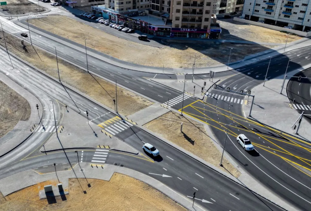 RTA Completes Traffic Expansion Works on Al Warqa’a 1 Street-02