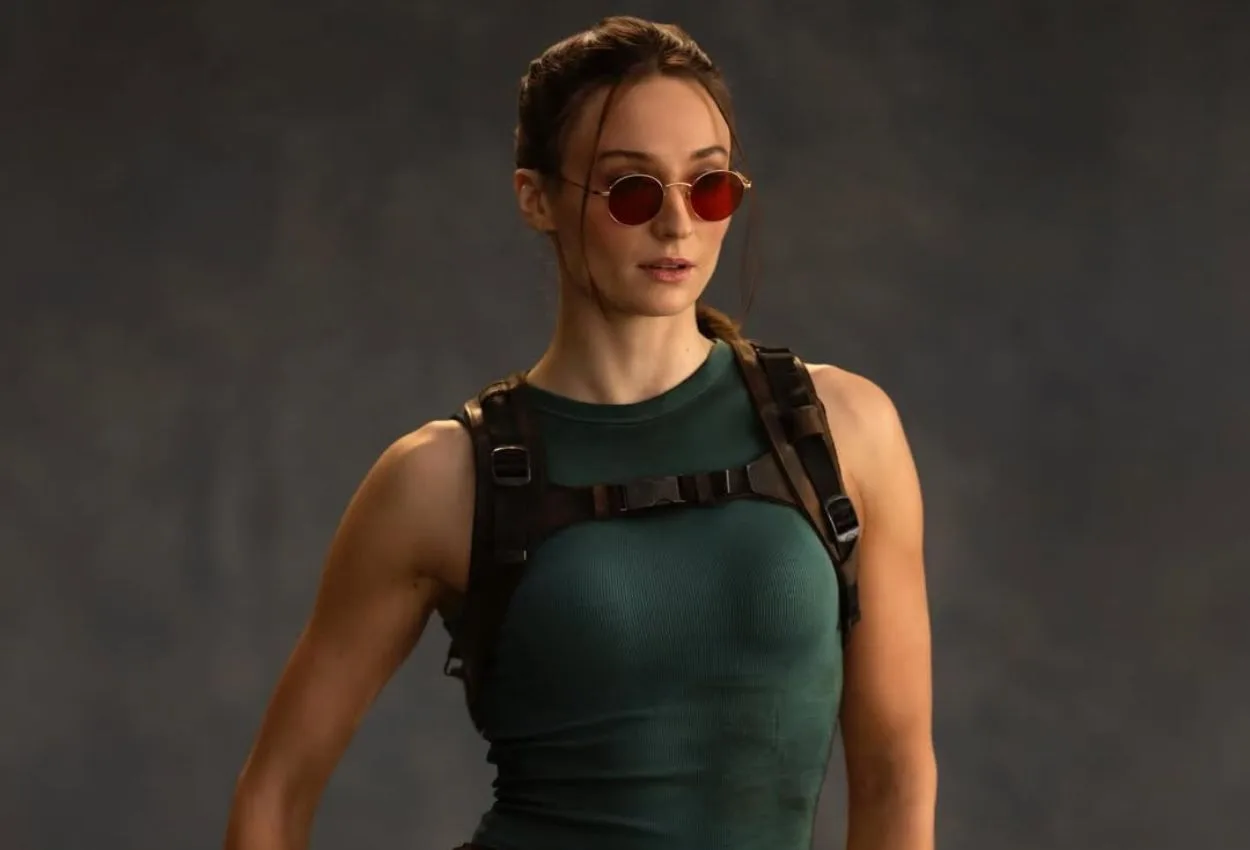 Sophie Turner as Lara Croft for Tomb Raider