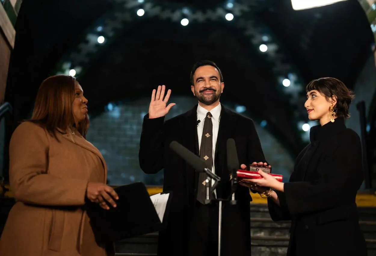 Zohran Mamdani takes oath as New York City mayor