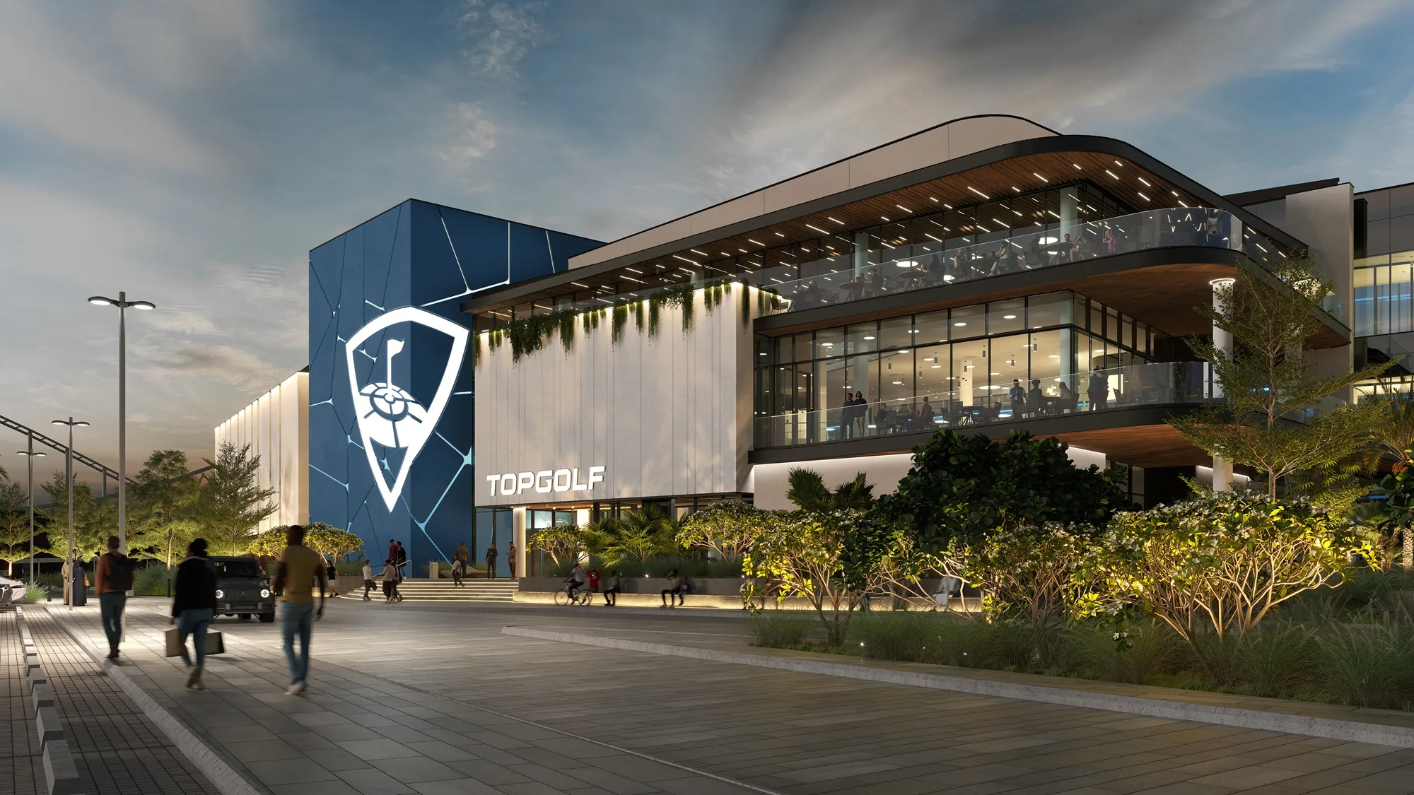 Topgolf Yas Island Abu Dhabi construction reaches 28% completion ahead of 2026 opening