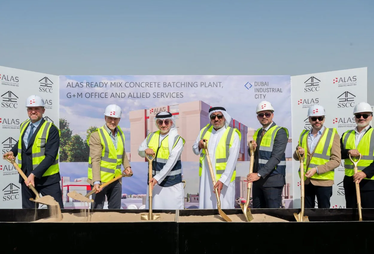 ALAS Emirates Ready Mix breaks ground on Dubai Industrial City facility set to open in Q3 2026