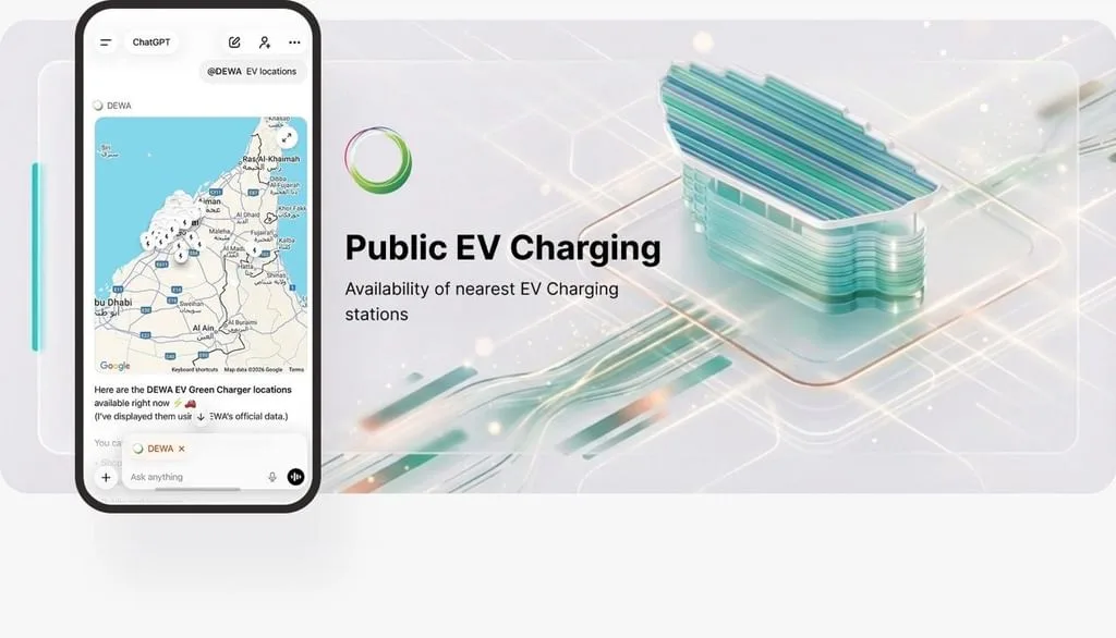 DEWA launches services through ChatGPT Apps Directory