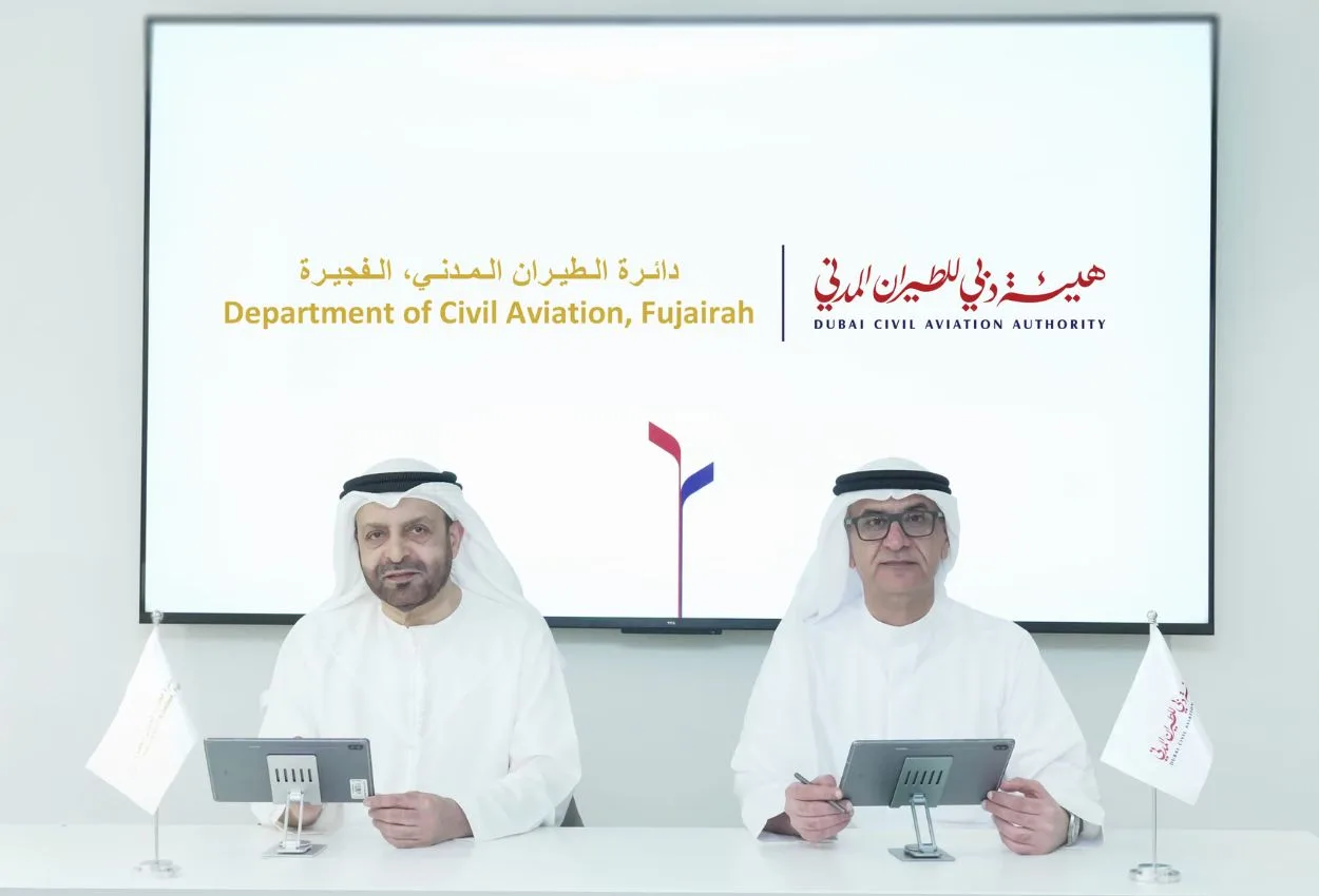 Dubai, Fujairah Civil Aviation authorities sign MoU to strengthen sector cooperation