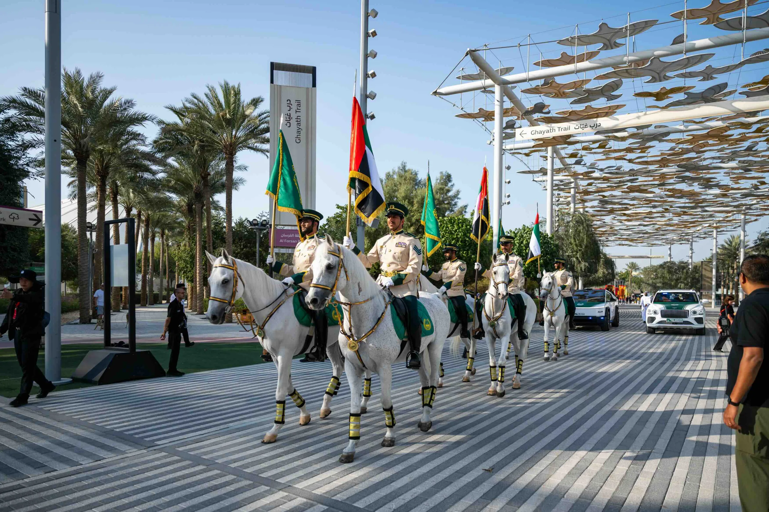 Dubai Police join Chinese New Year grand parade at Expo City Dubai