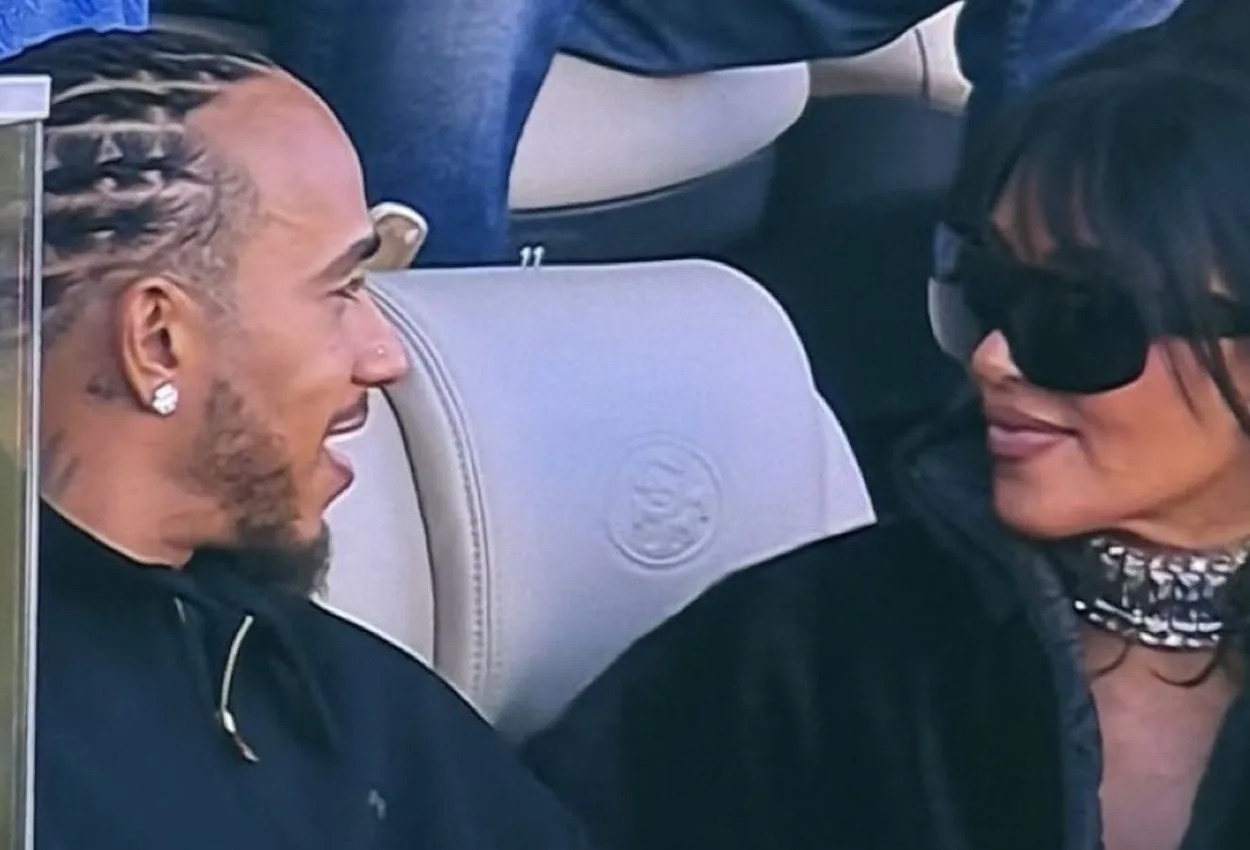 Lewis Hamilton, Kim Kardashian and Super Bowl