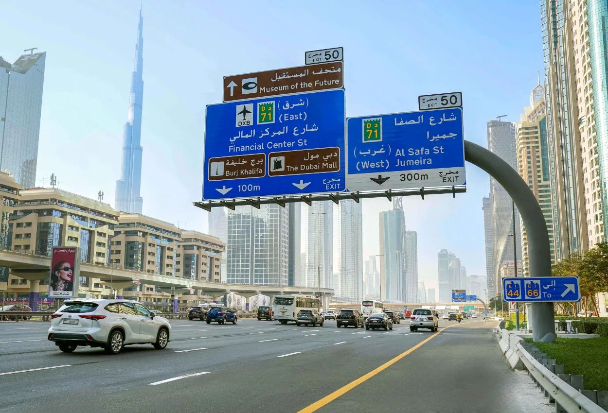 RTA implements rapid traffic solutions at 8 Key locations across Dubai