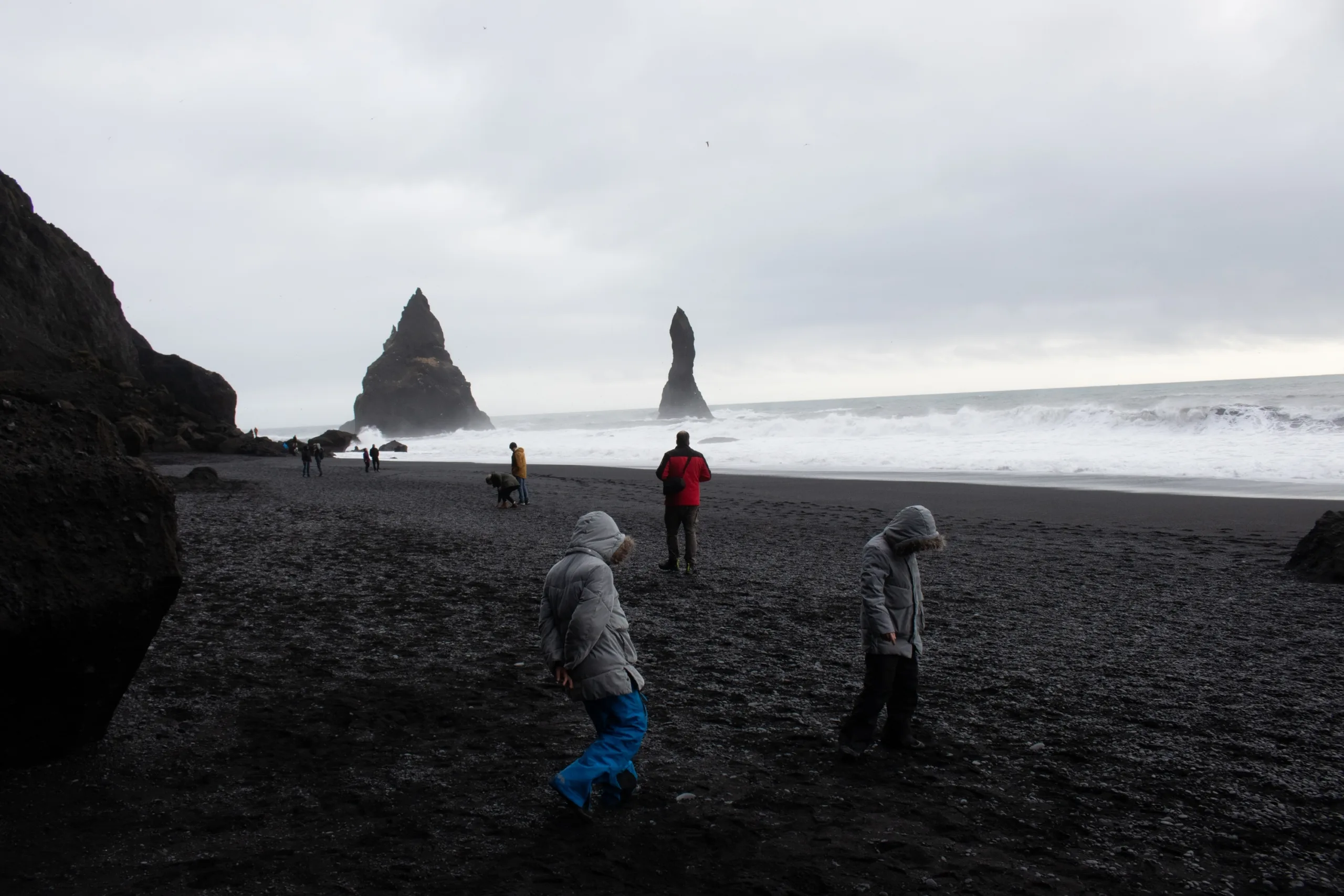 Reynisfjörður beach in Iceland