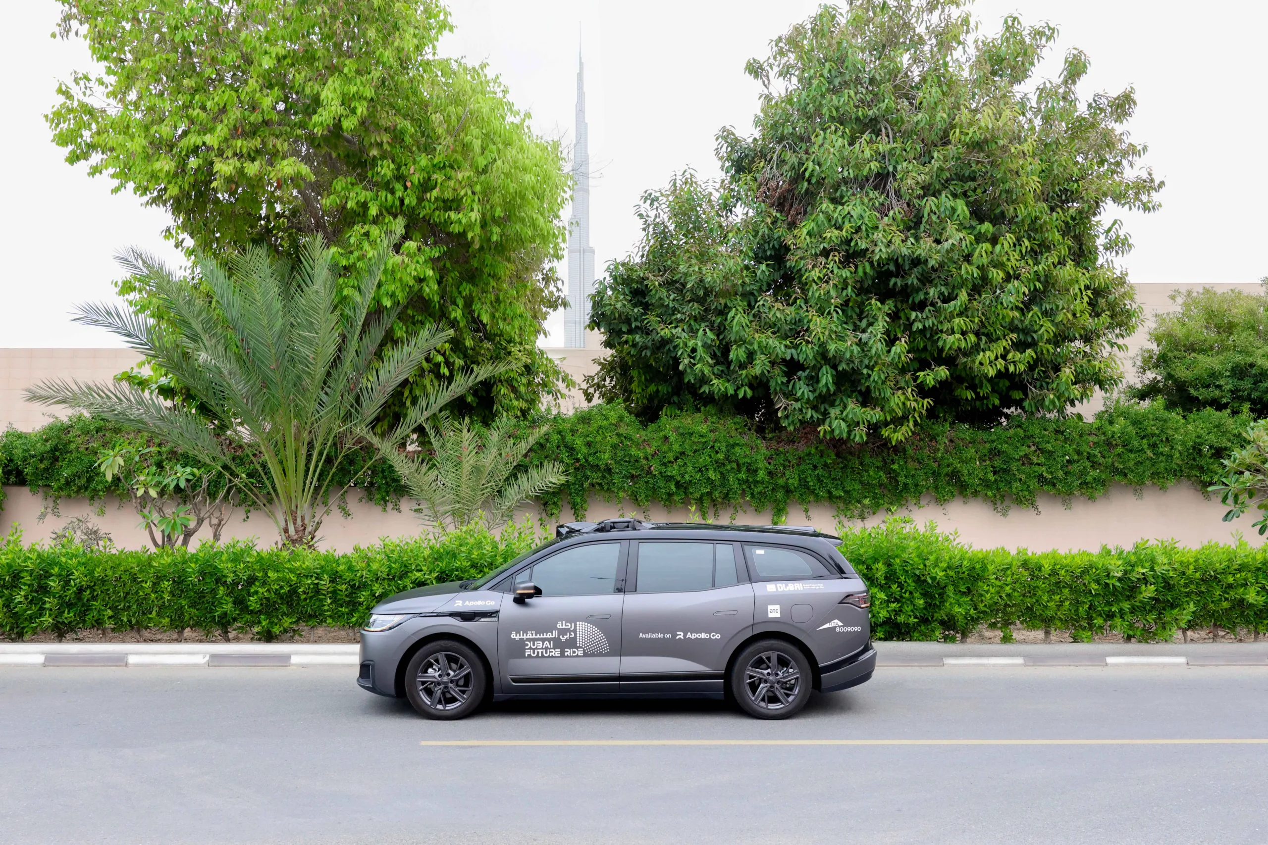 Dubai Taxi Company, Baidu’s Apollo Go launch driverless commercial taxis
