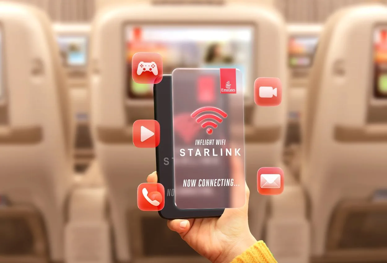 Emirates completes first Starlink Wi-Fi installation on A380 as fleet-wide rollout begins