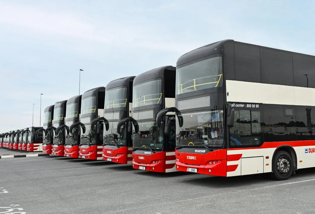 Dubai’s RTA buses cross 2 million km mark, beating London, Singapore records