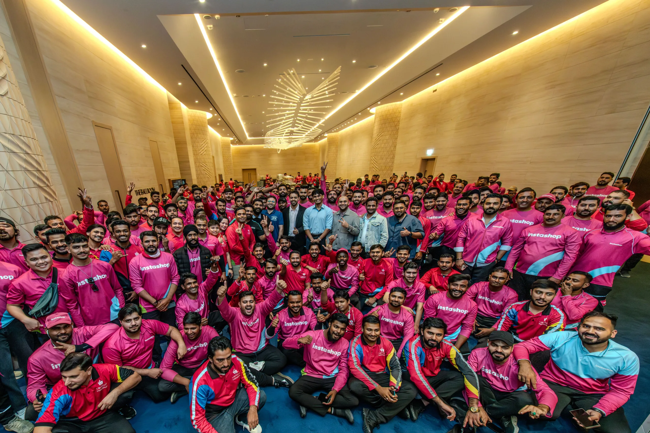 Instashop drivers honoured at DMCC event in Uptown Dubai for service across the city