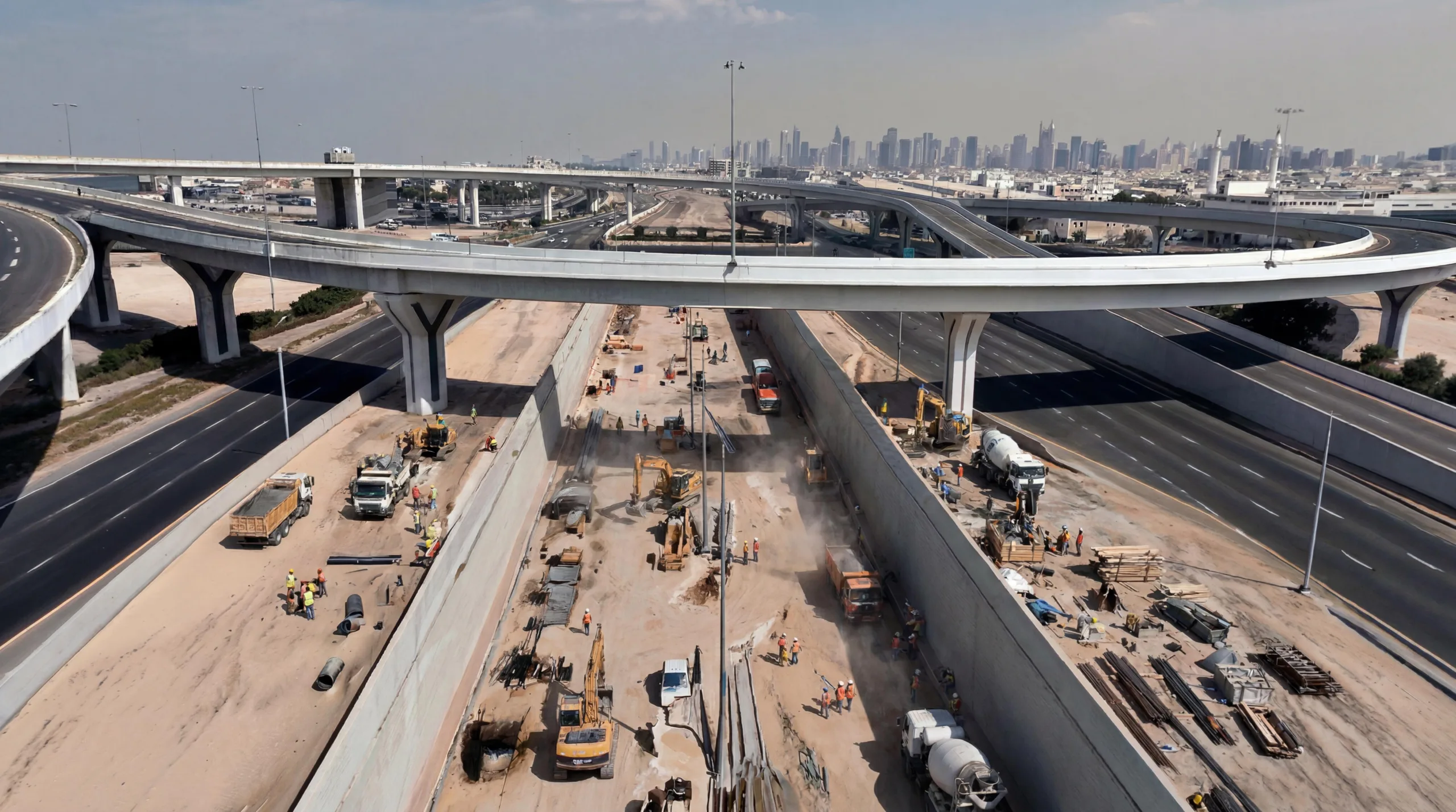 Dubai’s Al Khaleej Street tunnel is 80% done