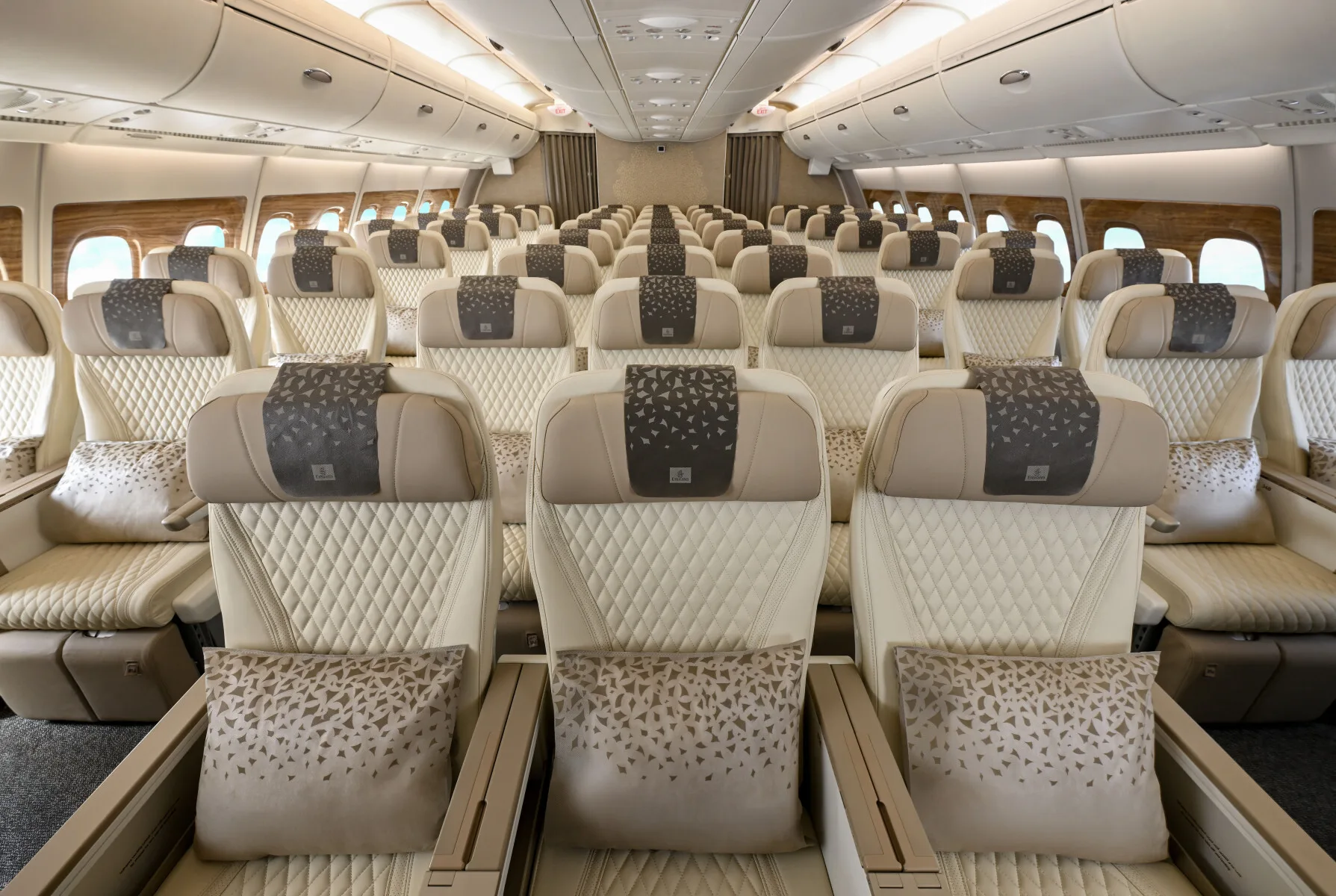 Emirates retrofits first two-class A380 to add Premium Economy