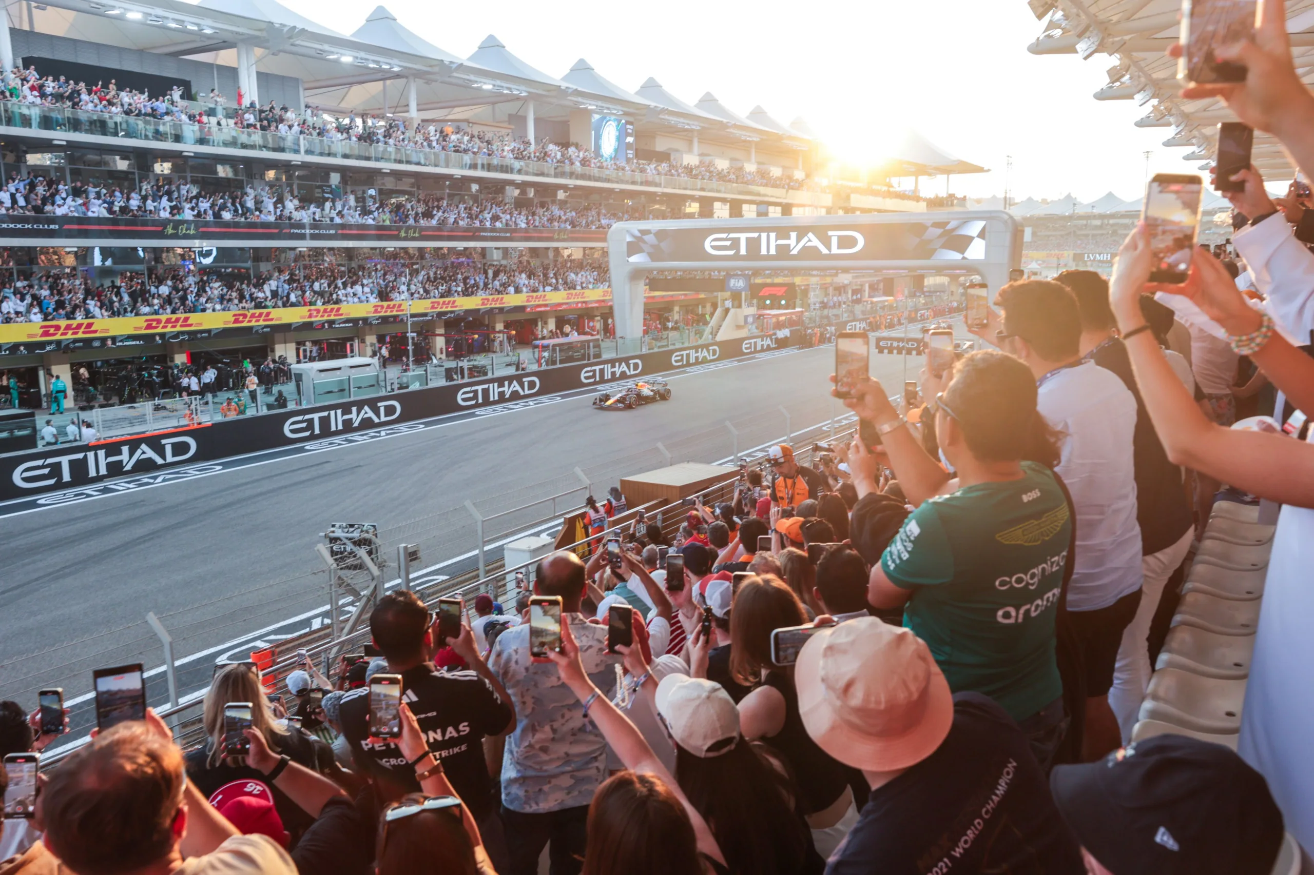 Abu Dhabi GP grandstands