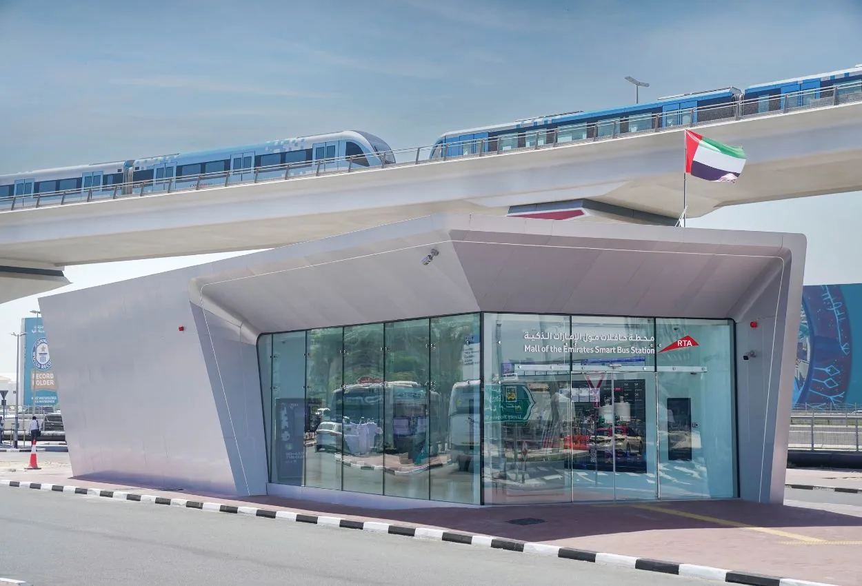 RTA Opens Mall of the Emirates Smart Bus Station with 24/7 Interactive Digital Services