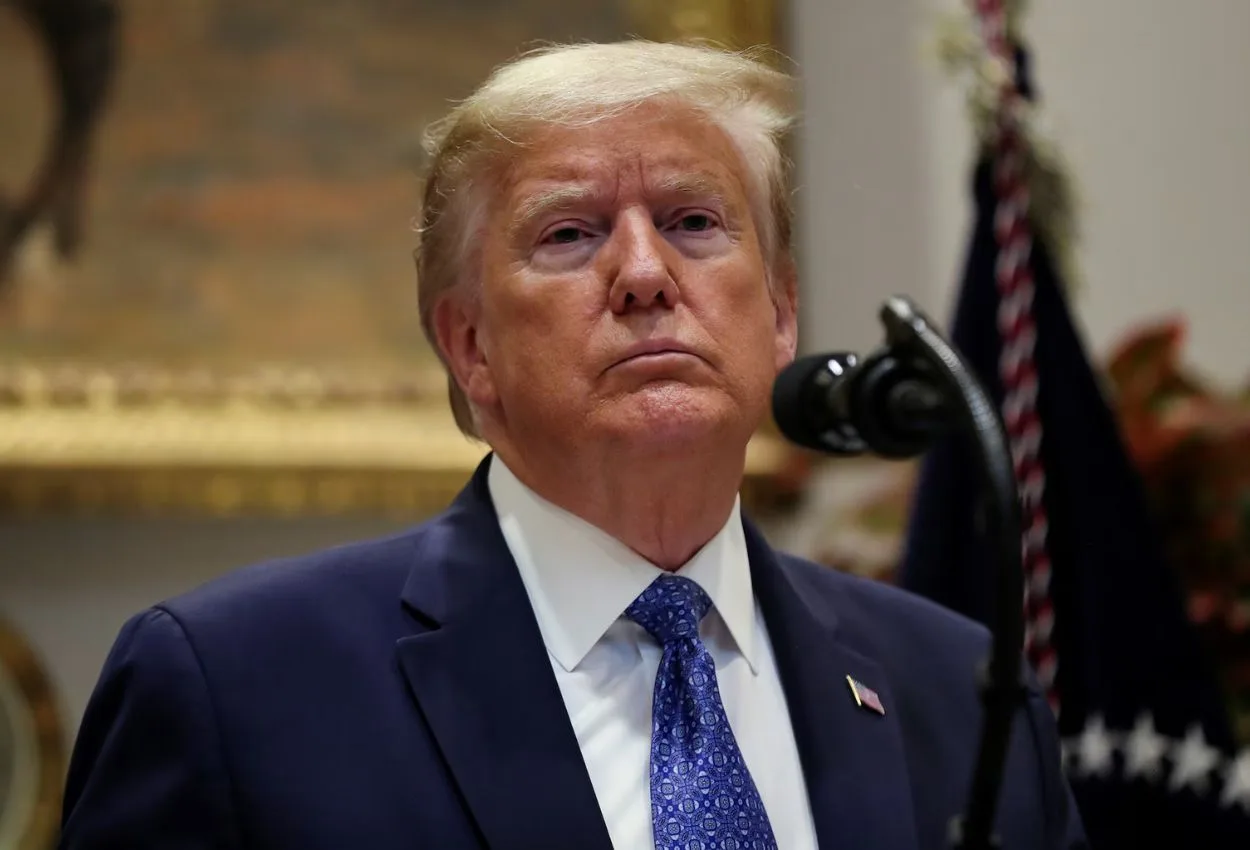 US President Donald Trump, Reuters