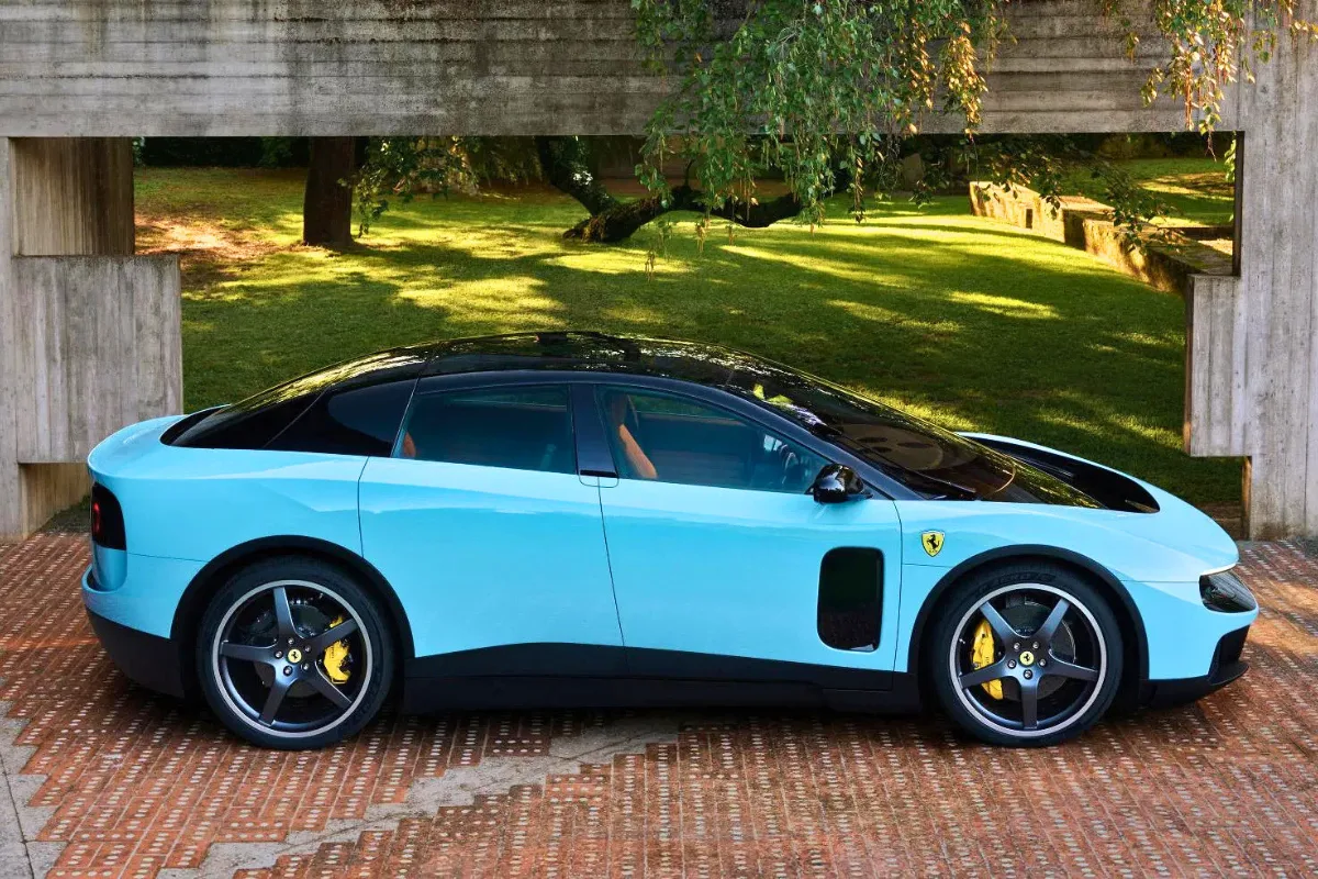 Ferrari unveils the Luce, its first fully electric car