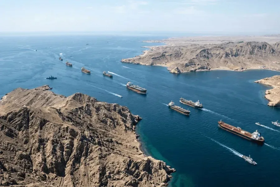 Oil slides as tankers exit Hormuz and Iran tensions ease