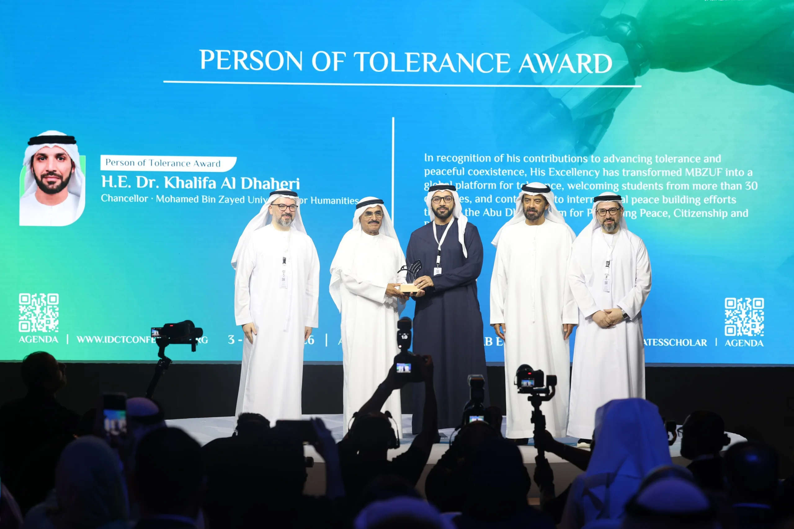 Abu Dhabi tolerance conference opens with AI and family focus
