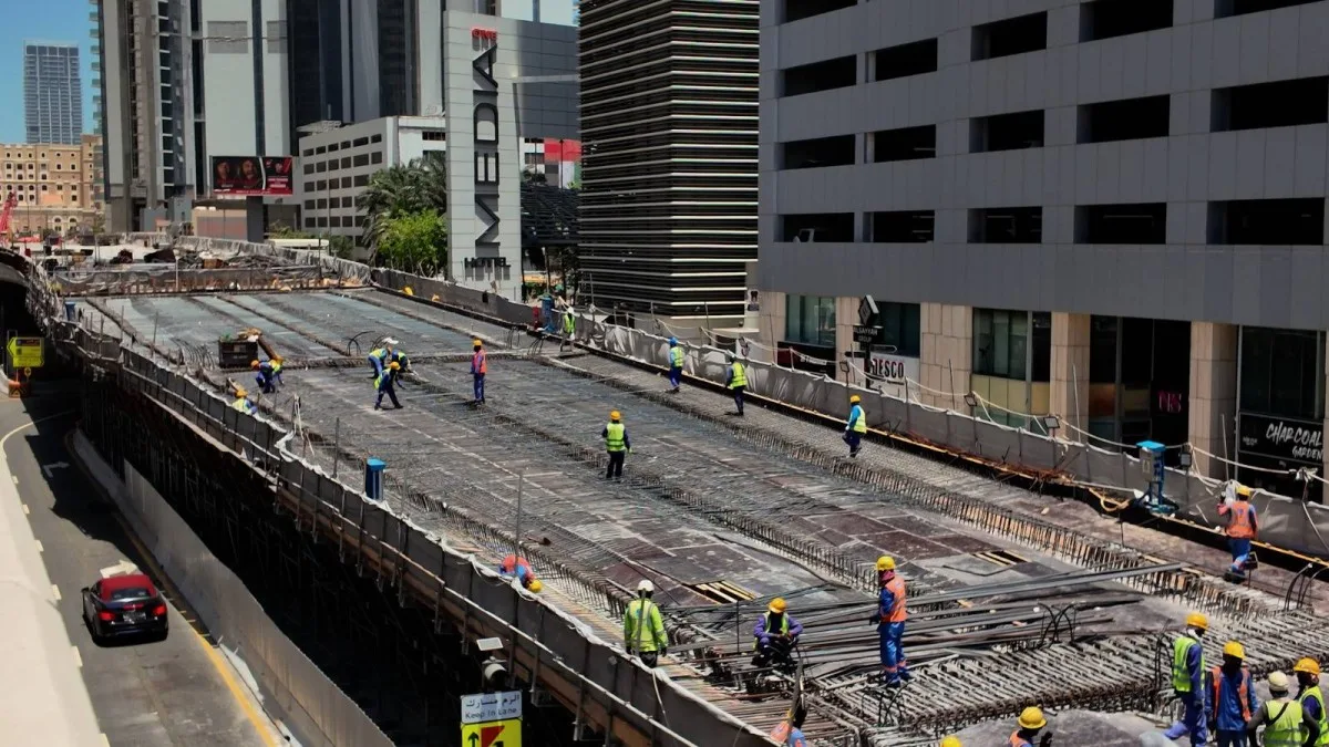RTA bridge to Dubai Harbour 90% complete