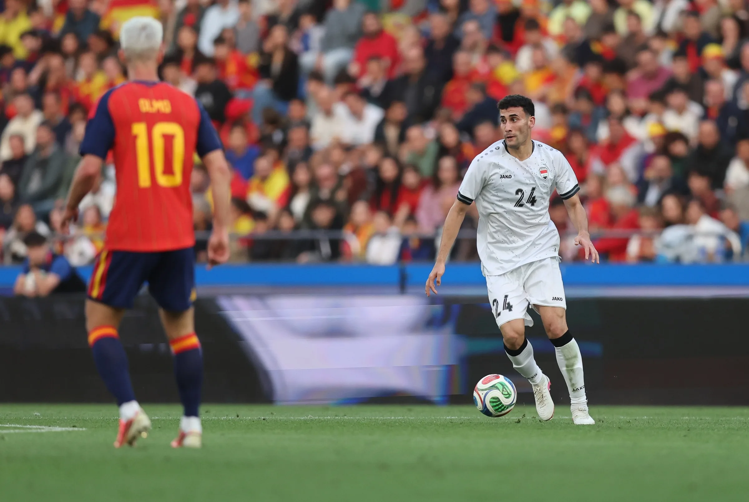 Iraq hold Spain 1-1 in World Cup warm-up
