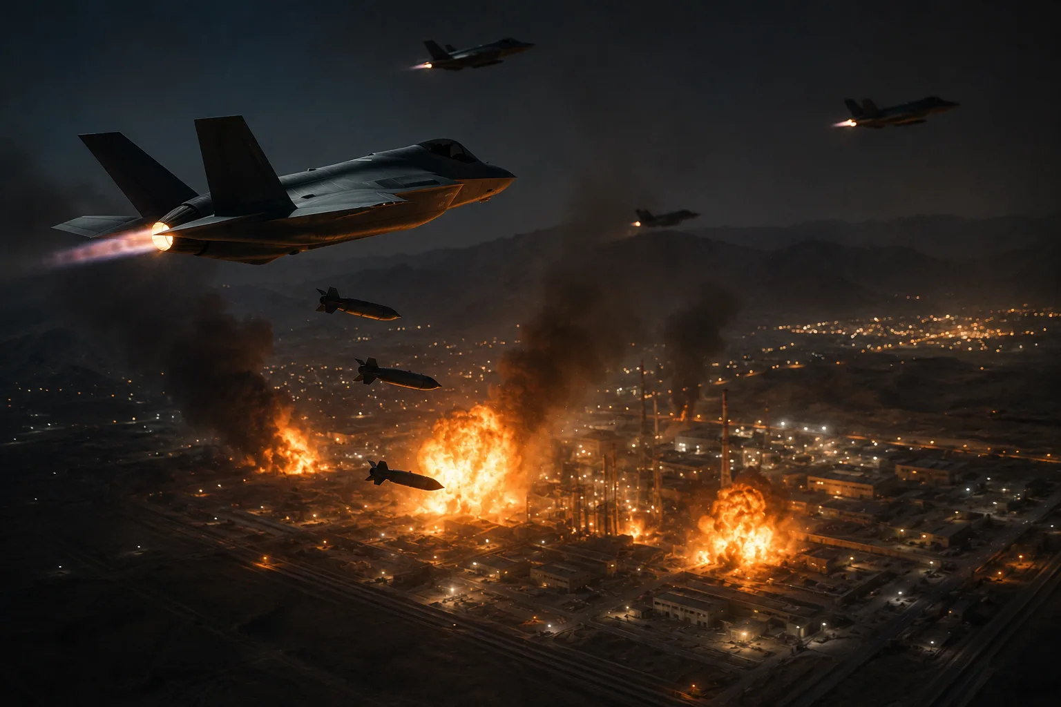 US launches new strikes on Iran after Apache shootdown