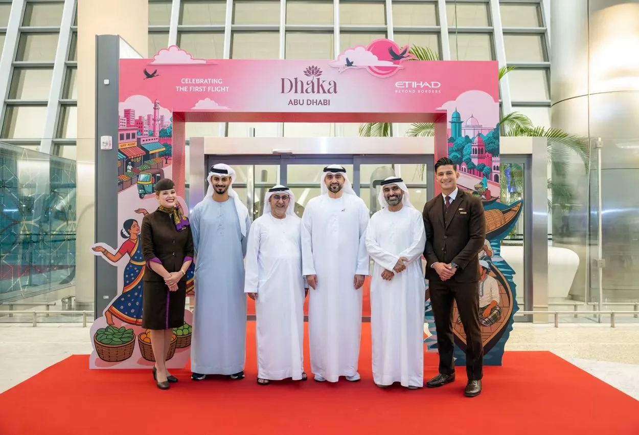Etihad launches Abu Dhabi–Dhaka route with full house
