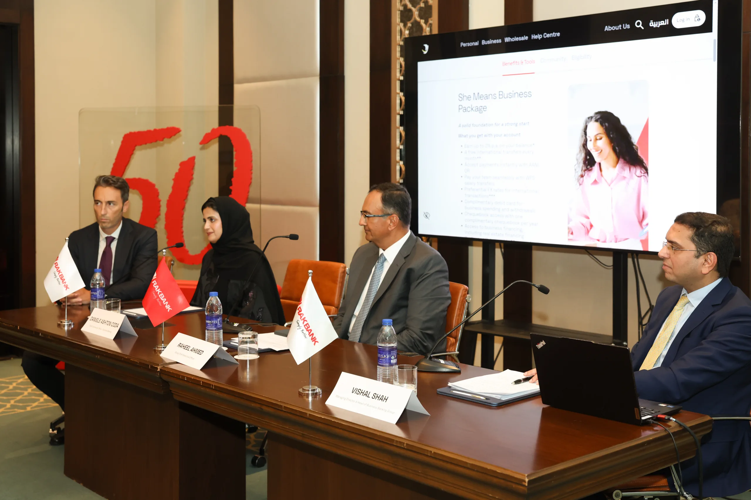 RAKBANK launches banking package for female founders