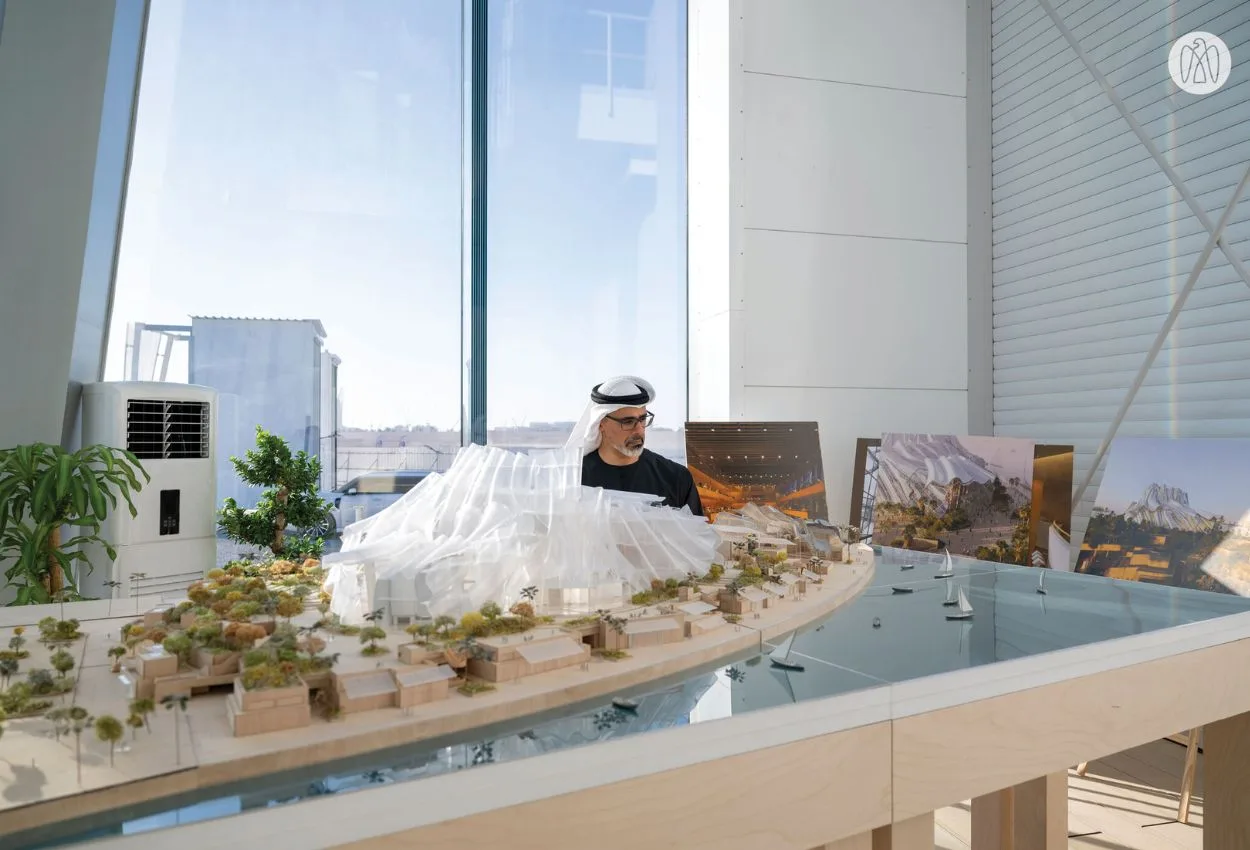 Sheikh Khaled bin Mohamed bin Zayed witnesses launch of Dar al Funoon Abu Dhabi development project near Saadiyat Cultural District