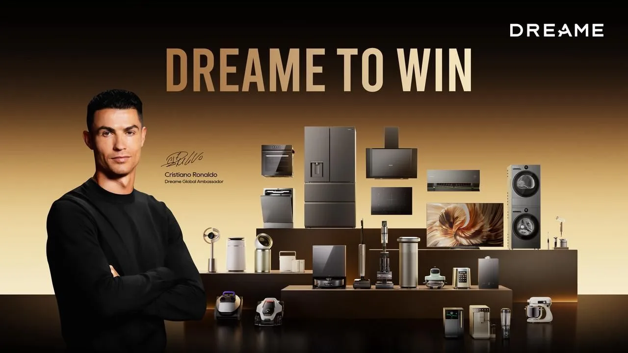 Dreame Technology signs Cristiano Ronaldo as global brand ambassador