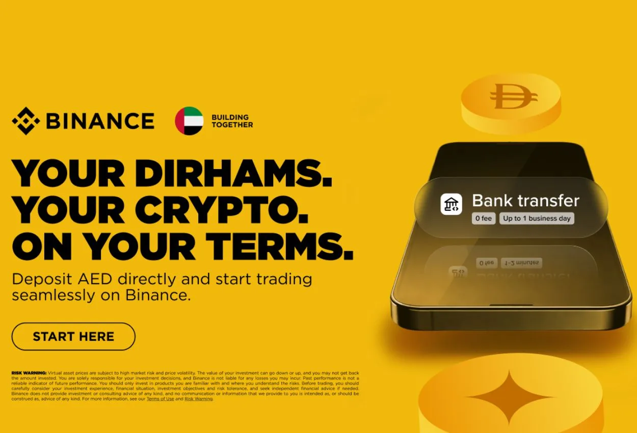 Binance launches AED on-ramp in UAE via ADCB integration