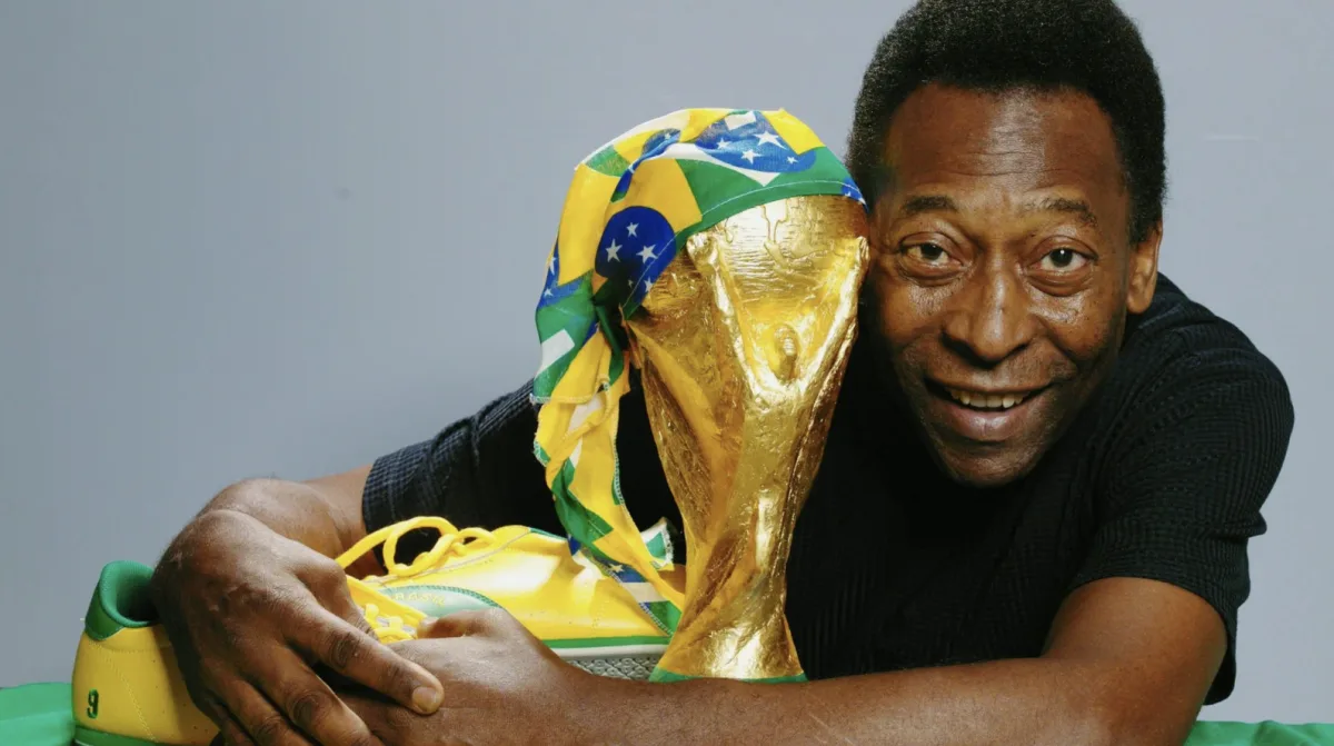 Pelé’s 1958 World Cup final shirt sells for $4.9m
