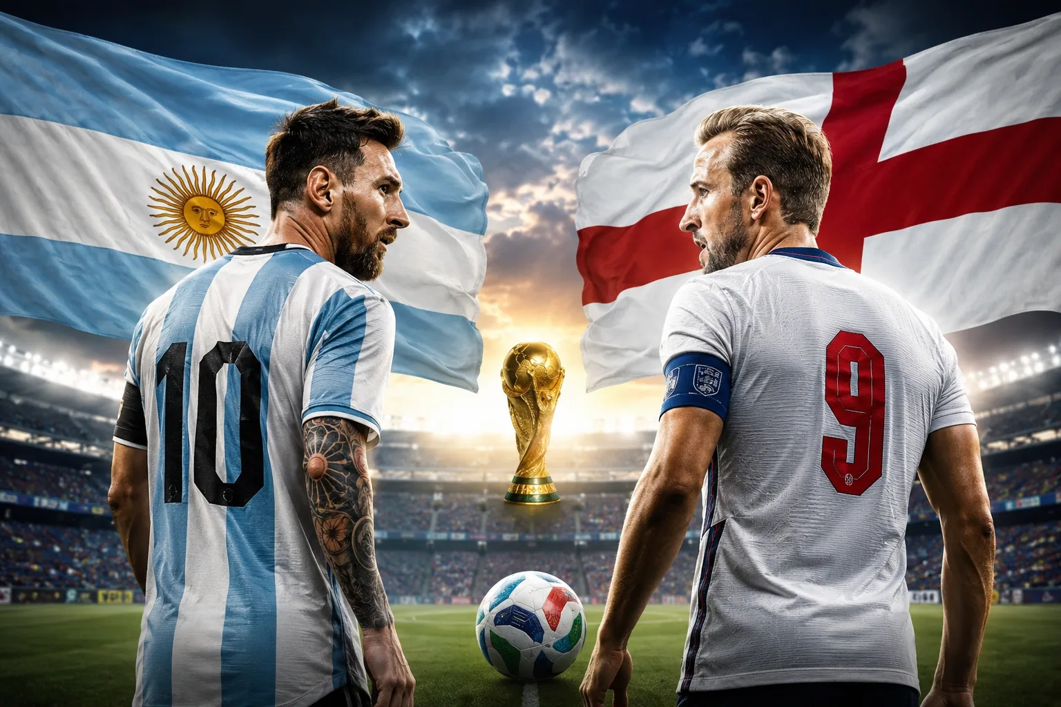 World Cup 2026: Argentina vs England – Kick-off Time and TV Channels