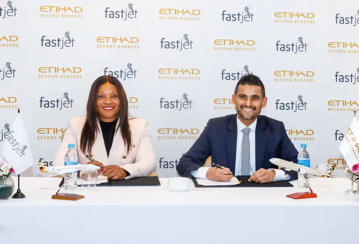 Etihad Expands its African Network with New Fastjet Zimbabwe Partnership