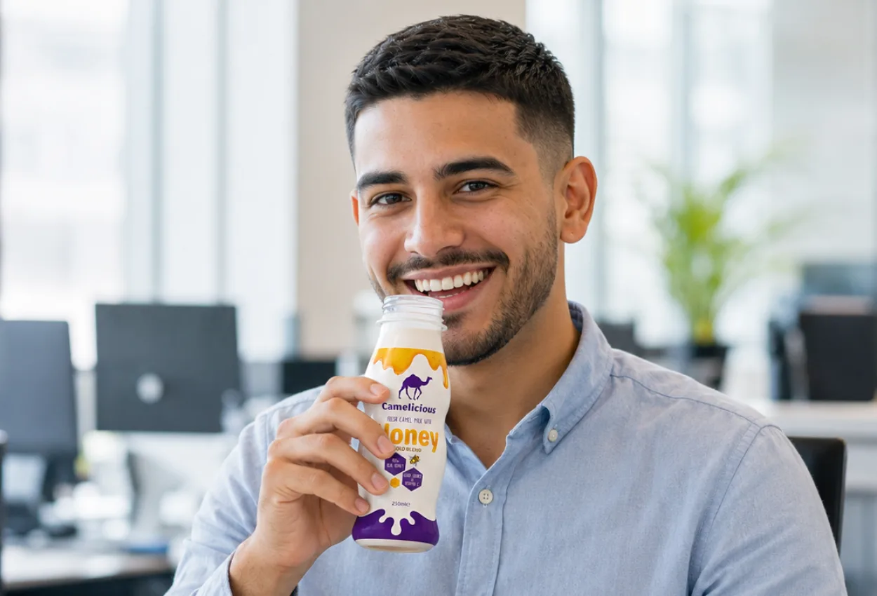 Camelicious launches UAE’s first honey camel milk