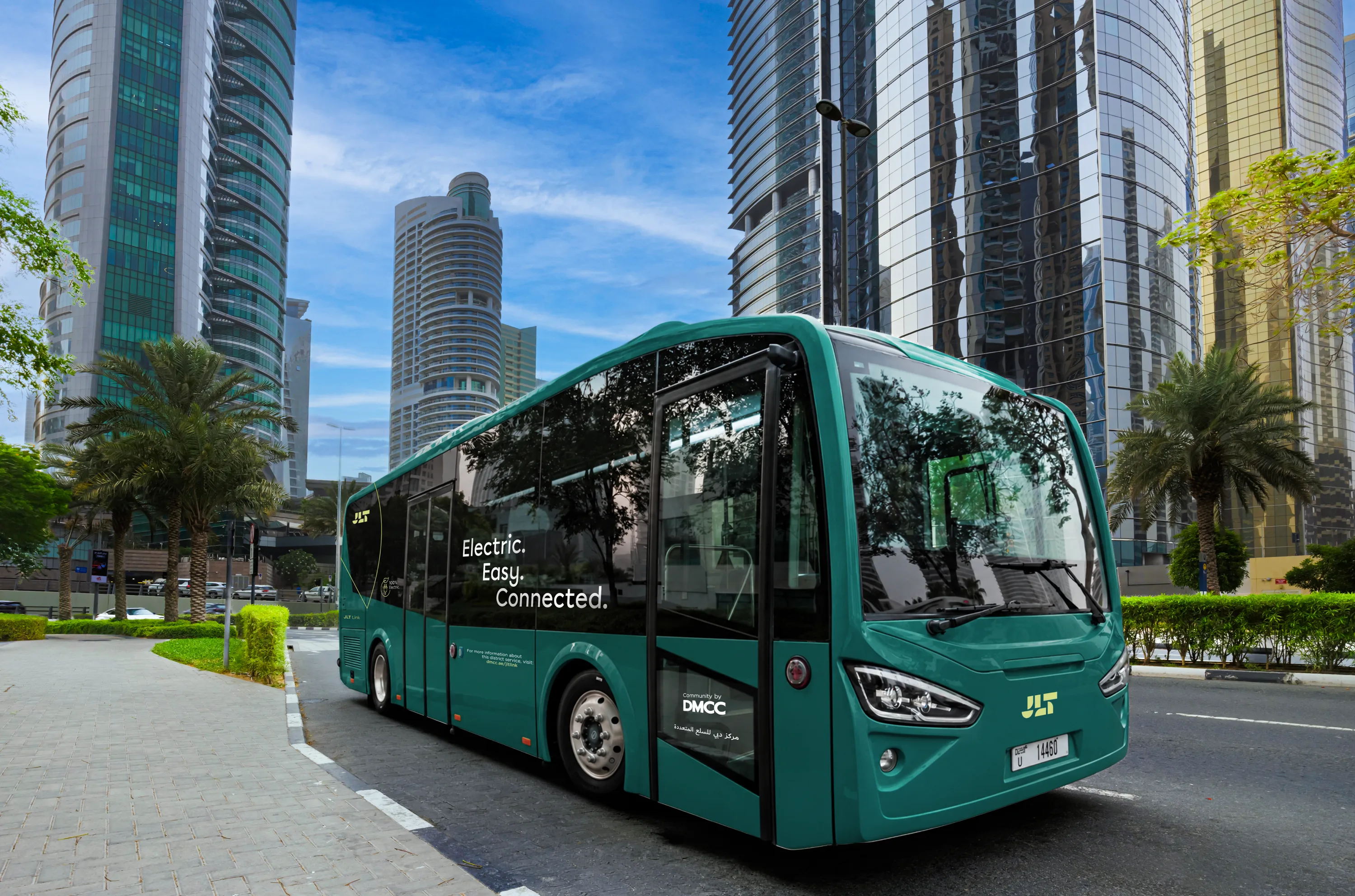 DMCC launches electric bus service across JLT and Uptown Dubai
