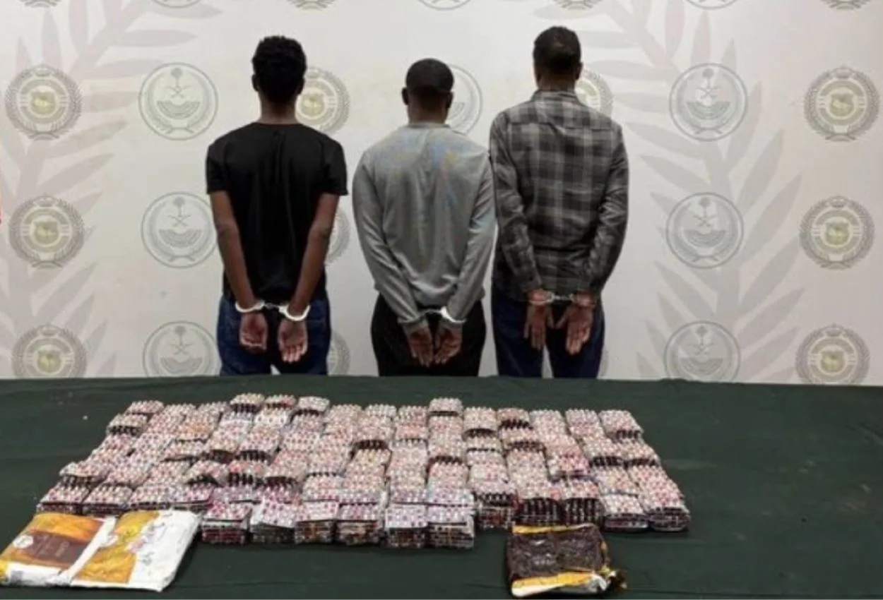 Saudi Arabia arrests three in major Riyadh drug bust