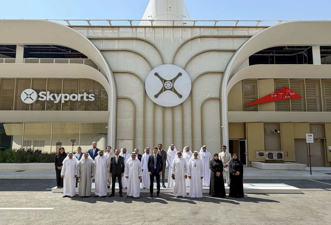 Vertiport, Developed by Skyports Infrastructure Adjacent to Dubai International Airport, “VDX