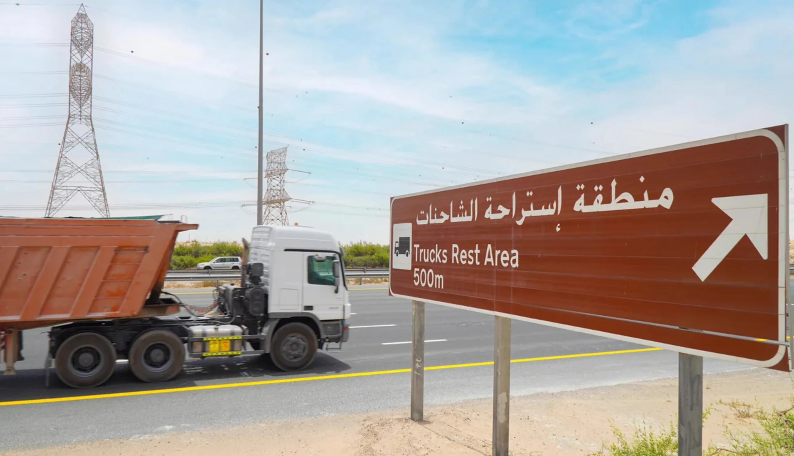 Dubai RTA adds 364 truck parking slots at seven rest stops