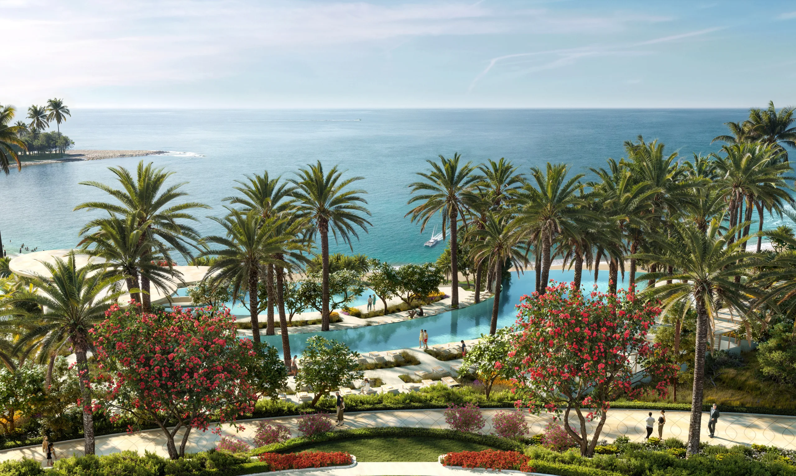 Wynn Al Marjan Island reveals completed beachfront