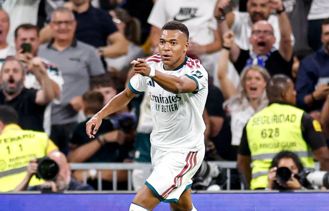 Mbappé hat-trick gives Real Madrid a 4-1 win over Sociedad