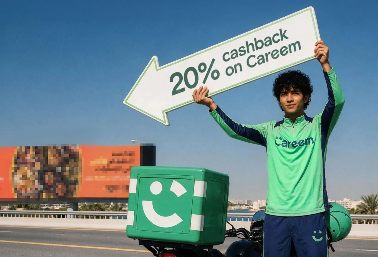Careem offers 20% cashback on rival food apps in Abu Dhabi