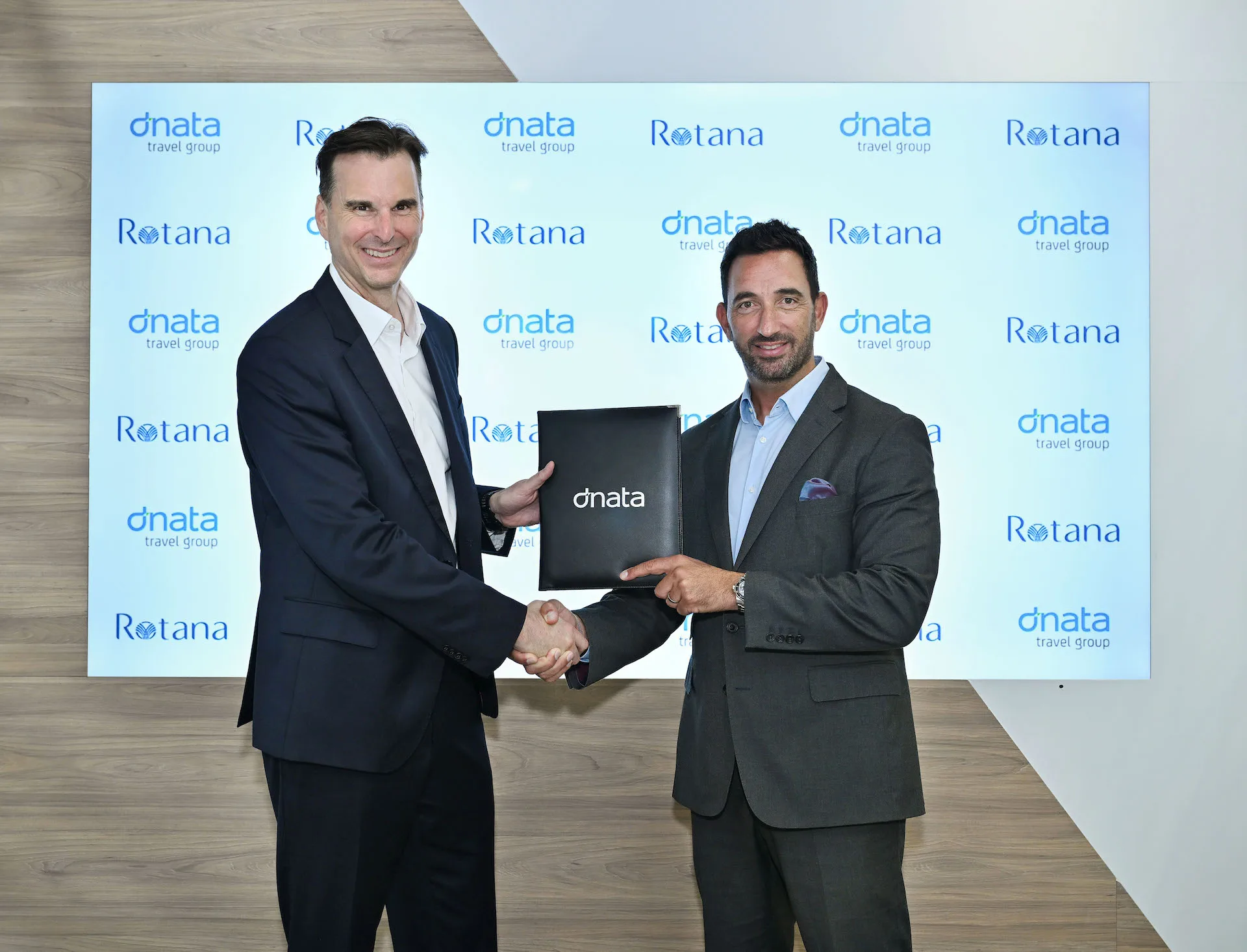 Christian Kremers, Vice President, Yalago and Central Ground Services at dnata Travel Group and Nada Sheshtawy, Chief Commercial Officer at Rotana