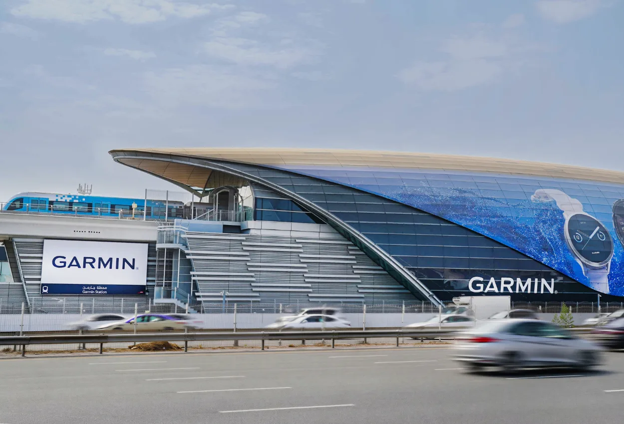 Dubai RTA renames ONPASSIVE metro station as Garmin metro station in 10-year deal